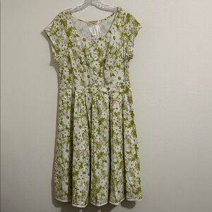 Wayward Fancies Cotton Floral Dress